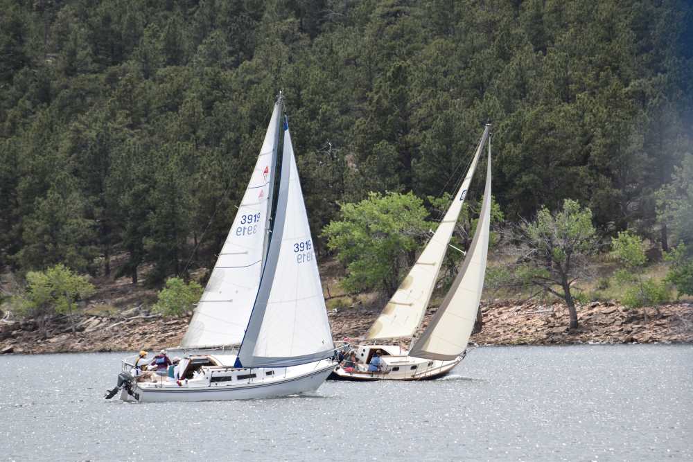 Two boats close