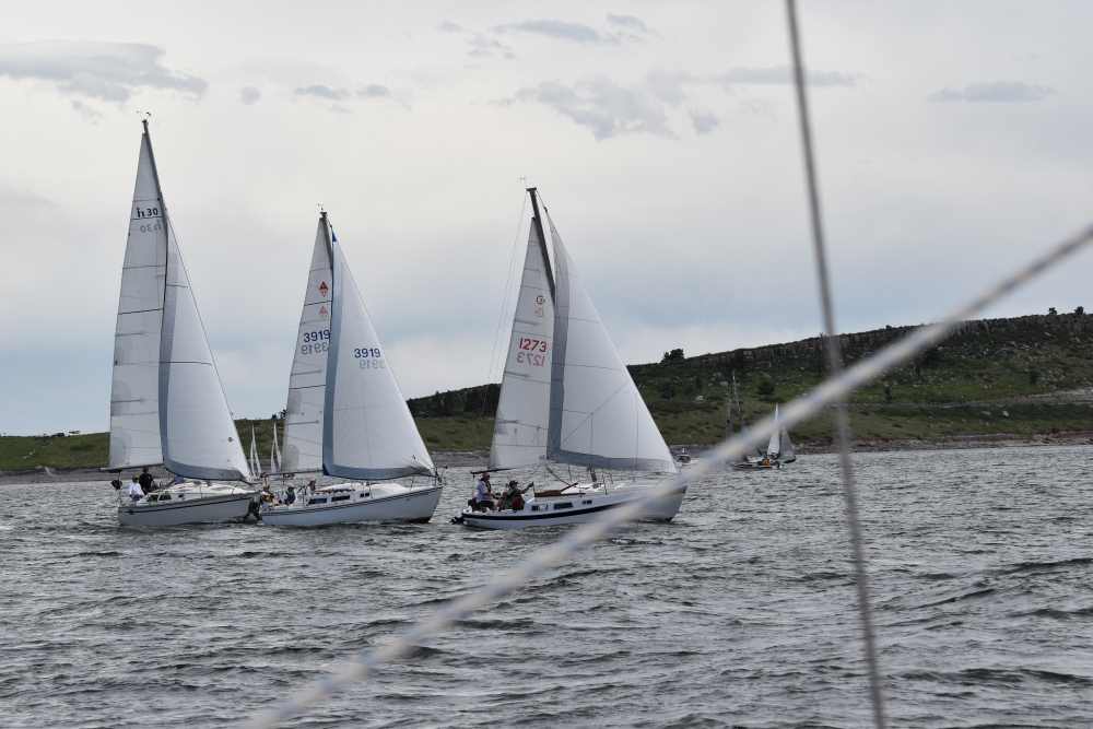 three boats